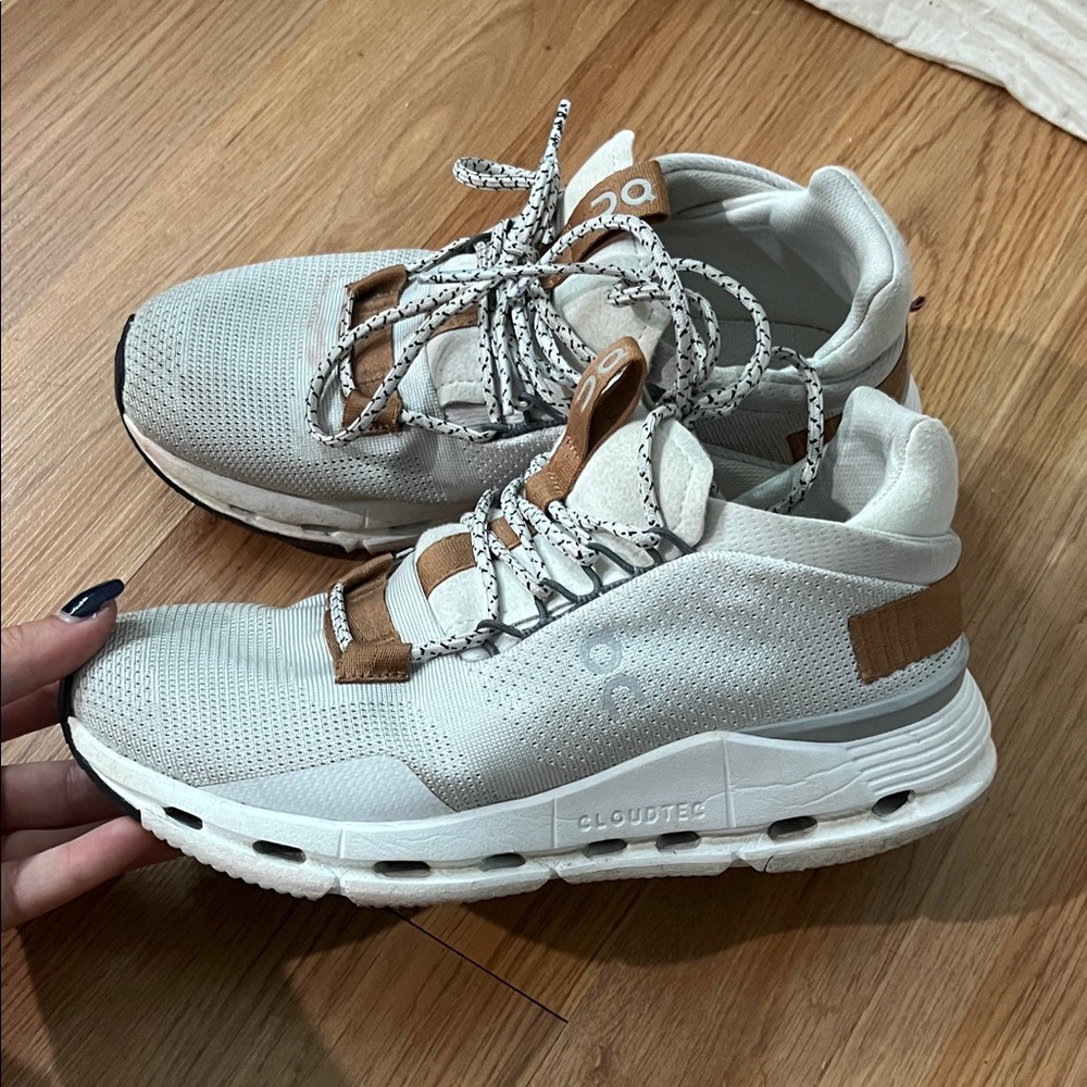 On cloud sneakers